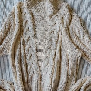 Womens NWOT Aeropostale Turtle Neck Knit Sweater